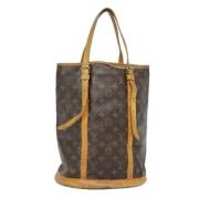 Pre-owned Canvas louis-vuitton-bags Louis Vuitton Vintage , Brown , Da...