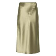 Groene Zijden Satijnen Casual Rok Joseph , Green , Dames