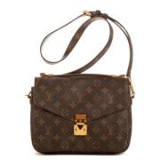 Pre-owned Canvas louis-vuitton-bags Louis Vuitton Vintage , Brown , Da...