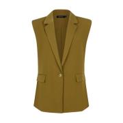 Lima Gilet Vest Stijlvol Trendy Ydence , Green , Dames