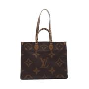 Pre-owned Canvas louis-vuitton-bags Louis Vuitton Vintage , Brown , Da...