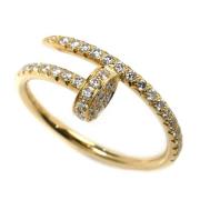 Pre-owned Metal rings Cartier Vintage , Yellow , Dames