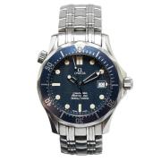 Pre-owned Metal watches Omega Vintage , Blue , Heren