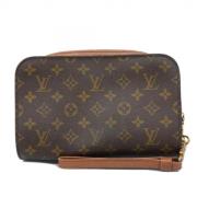 Pre-owned Fabric louis-vuitton-bags Louis Vuitton Vintage , Brown , Da...