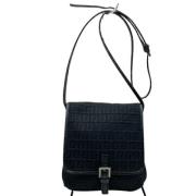 Pre-owned Canvas fendi-bags Fendi Vintage , Black , Dames