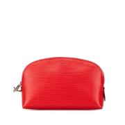 Pre-owned Leather louis-vuitton-bags Louis Vuitton Vintage , Red , Dam...