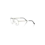 Aviator Metalen Frame Bril Frankie Morello , Gray , Heren