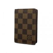 Pre-owned Fabric wallets Louis Vuitton Vintage , Brown , Dames