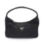 Pre-owned Canvas handbags Prada Vintage , Black , Dames