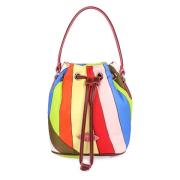 Bedrukte Bucket Bag met Leren Details Emilio Pucci , Multicolor , Dame...