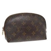 Pre-owned Canvas pouches Louis Vuitton Vintage , Brown , Dames