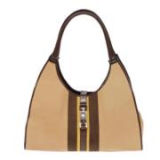 Pre-owned Canvas gucci-bags Gucci Vintage , Beige , Dames