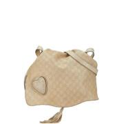 Pre-owned Leather gucci-bags Gucci Vintage , White , Dames