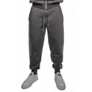 Zwarte Katoenmix Trainingsbroek Sun68 , Black , Heren