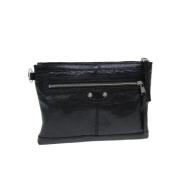 Pre-owned Leather balenciaga-bags Balenciaga Vintage , Black , Dames