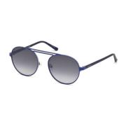 UV-filter zonnebril in gerookt grijs Guess , Blue , Unisex