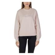 Roze Katoenen Sweatshirt, Lange Mouwen, Ronde Hals Calvin Klein Jeans ...