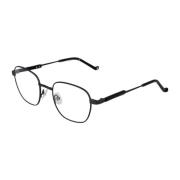 Gunmetal Square Blue-Filter Optische Frames Hackett , Gray , Heren