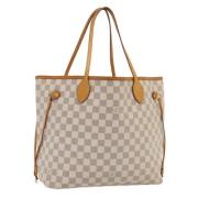 Pre-owned Canvas totes Louis Vuitton Vintage , Beige , Dames