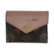 Pre-owned Canvas wallets Louis Vuitton Vintage , Pink , Dames