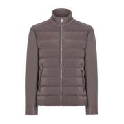 Grijze Merino Jas Boss , Gray , Heren