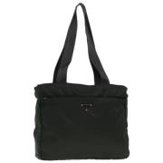 Pre-owned Nylon totes Prada Vintage , Green , Dames