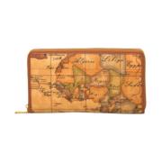 Klassieke Geo Ritsportemonnee Alviero Martini 1a Classe , Brown , Dame...