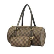 Pre-owned Canvas louis-vuitton-bags Louis Vuitton Vintage , Brown , Da...