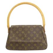 Pre-owned Canvas louis-vuitton-bags Louis Vuitton Vintage , Brown , Da...