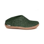 Groene wollen pantoffels Glerups , Green , Heren