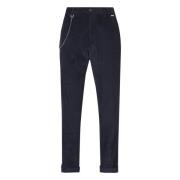 Corduroy Broek Luis Trenker , Blue , Heren