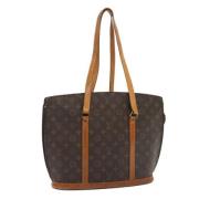 Pre-owned Canvas totes Louis Vuitton Vintage , Brown , Dames