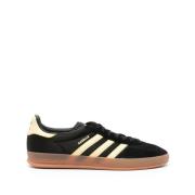 Zwarte Gazelle Indoor Sneakers Adidas , Black , Heren