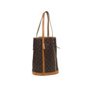 Pre-owned Canvas louis-vuitton-bags Louis Vuitton Vintage , Brown , Da...