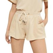 Zand Beige Signature Shorts 2021 Ixiah , Beige , Dames