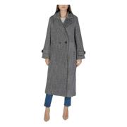 Damesjas Herfst/Winter Collectie Vila , Gray , Dames