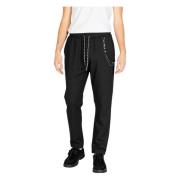 Zwarte effen broek met zakken Gianni Lupo , Black , Heren