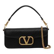 Kleine Schoudertas Loco' Valentino Garavani , Black , Dames