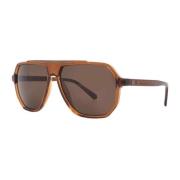 Bruine Harsen Frame Zonnebril UV Bescherming Guess , Brown , Heren