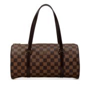 Pre-owned Leather louis-vuitton-bags Louis Vuitton Vintage , Brown , D...