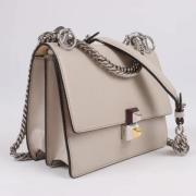 Pre-owned Leather fendi-bags Fendi Vintage , Beige , Dames