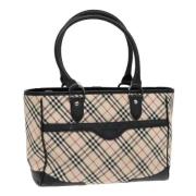 Pre-owned Canvas handbags Burberry Vintage , Beige , Dames