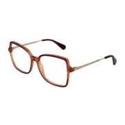 Bruine Vierkante Plastic Optische Frames voor Vrouwen Max & Co , Brown...