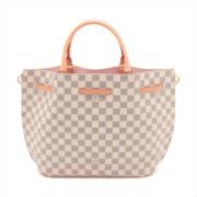 Pre-owned Canvas louis-vuitton-bags Louis Vuitton Vintage , Beige , Da...