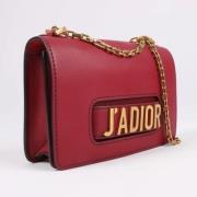 Pre-owned Leather dior-bags Dior Vintage , Red , Dames