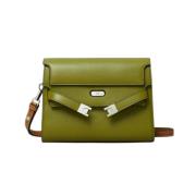 Lee Flap Schoudertas Tory Burch , Green , Dames