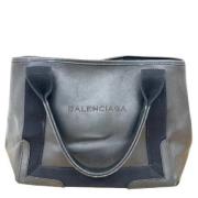 Pre-owned Leather handbags Balenciaga Vintage , Black , Dames