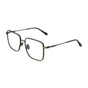 Bronzen Metalen Vierkante Optische Frames Scotch & Soda , Brown , Here...