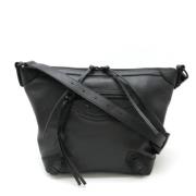 Pre-owned Leather shoulder-bags Balenciaga Vintage , Black , Dames