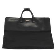 Pre-owned Nylon travel-bags Gucci Vintage , Black , Dames